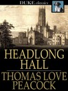 Cover image for Headlong Hall
